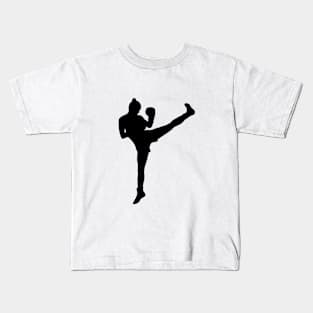 Woman Boxer Kids T-Shirt